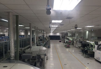 電子廠加濕除靜電解決方案—華光科技生產(chǎn)車(chē)間